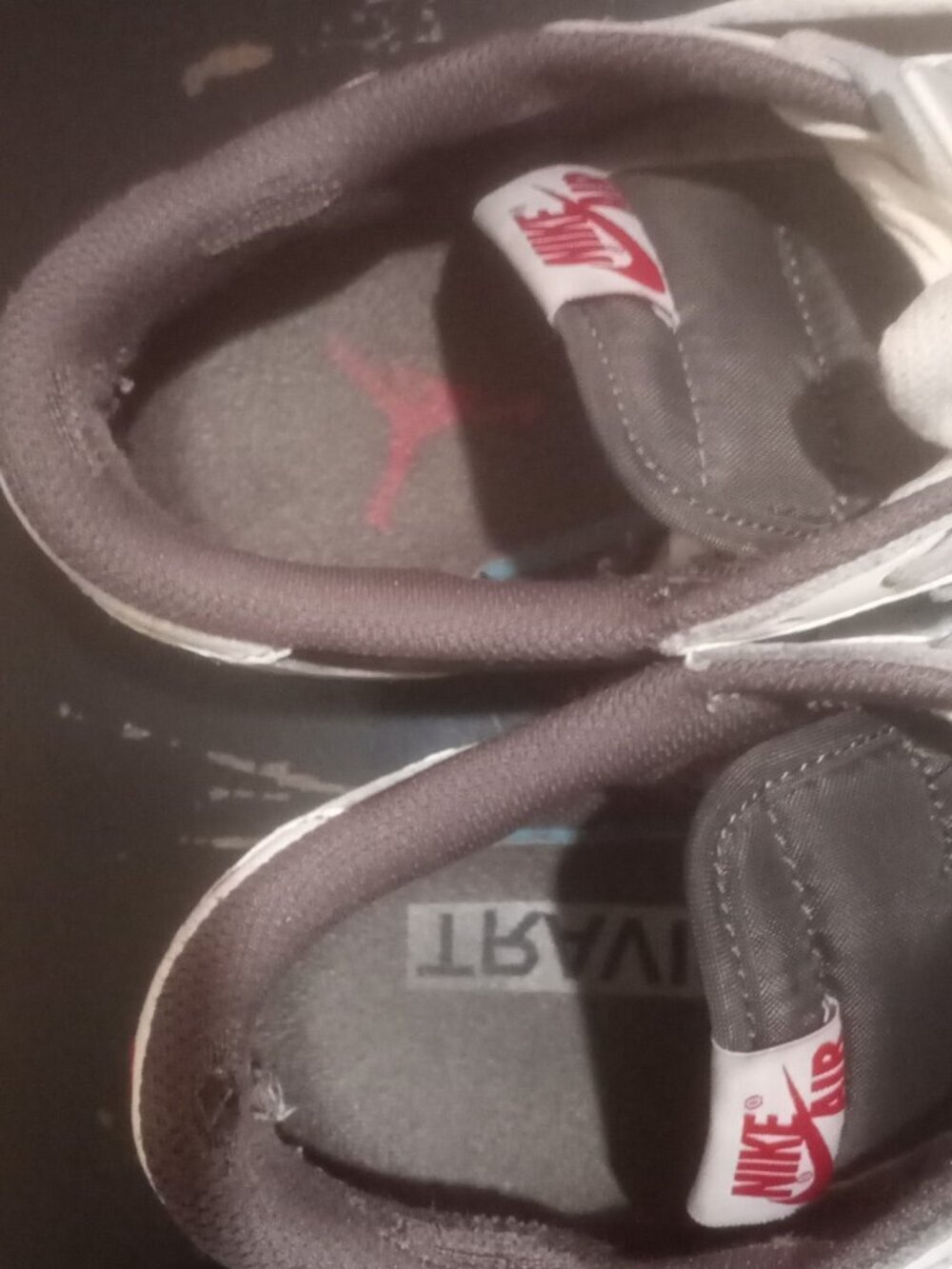 Men's Jordan 1 Retro Low OG SP Travis Scott Reverse Mocha Size 7, PREOWNED - Picture 13 of 16